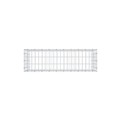 Gabion 100 cm x 50 cm x 30 cm (L x H x D), mesh size 5 x 10 cm, spiral ring