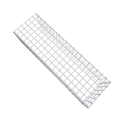 Gavión adicional tipo 4 100 cm x 30 cm x 30 cm (L x A x P), malla 5 cm x 10 cm, anillo en C