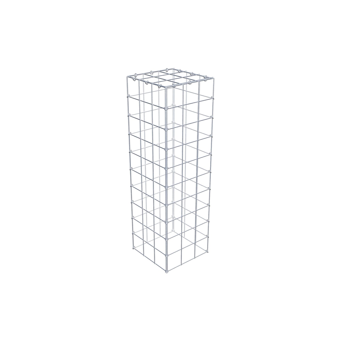 Type 3 oplegkorf 100 cm x 30 cm x 30 cm (L x H x D), maaswijdte 10 cm x 10 cm, C-ring