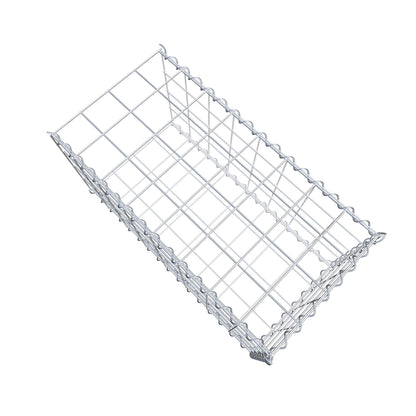 Extra gabion typ 2 80 cm x 40 cm x 40 cm (L x H x D), maskstorlek 10 cm x 10 cm, spiral