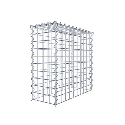 Gavión adicional tipo 3 50 cm x 50 cm x 20 cm (L x A x P), malla 5 cm x 5 cm, en espiral