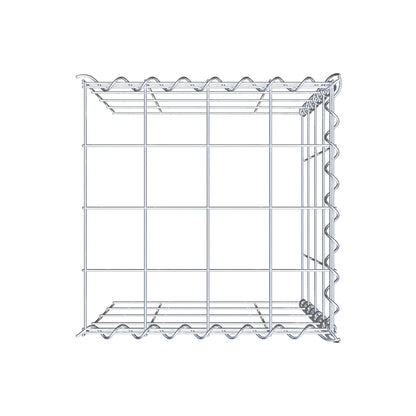Gabião tipo 4 40 cm x 40 cm x 40 cm (C x A x P), malhagem 10 cm x 10 cm, espiral