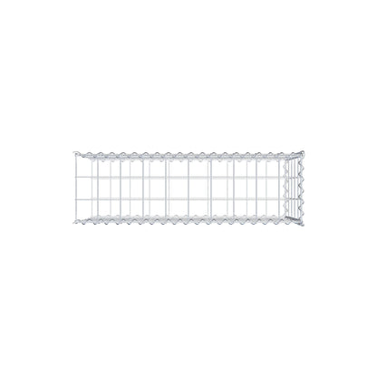 Grown-on gabion type 2 100 cm x 50 cm x 30 cm (L x H x D), mesh size 10 cm x 10 cm, spiral