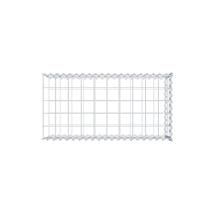 Gabião tipo 2 100 cm x 30 cm x 50 cm (C x A x P), malhagem 10 cm x 10 cm, espiral