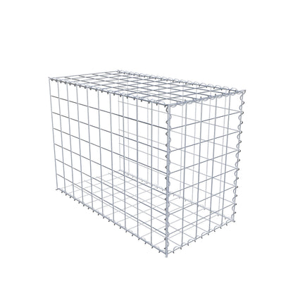 Anbaugabione Typ 2 100 cm x 70 cm x 50 cm (L x H x T), Maschenweite 10 cm x 10 cm, Spirale