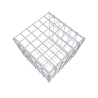 Anbaugabione Typ 2 30 cm x 30 cm x 30 cm, Maschenweite 5 cm x 10 cm, C-Ring