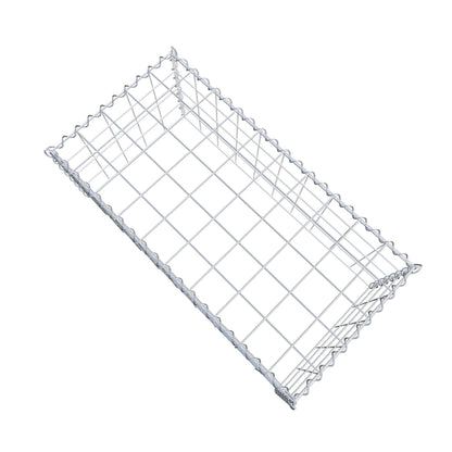 Gabião tipo 3 100 cm x 40 cm x 50 cm (C x A x P), malhagem 10 cm x 10 cm, espiral