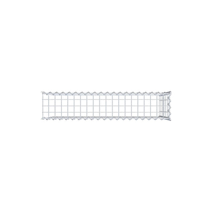 Anbaugabione Typ 4 100 cm x 60 cm x 20 cm (L x H x T), Maschenweite 5 cm x 10 cm, Spirale