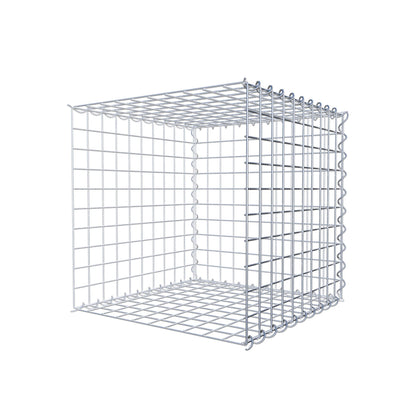 Gabion rapporté type 2 50 cm x 50 cm x 50 cm (L x H x P), mailles 5 cm x 5 cm, spirale