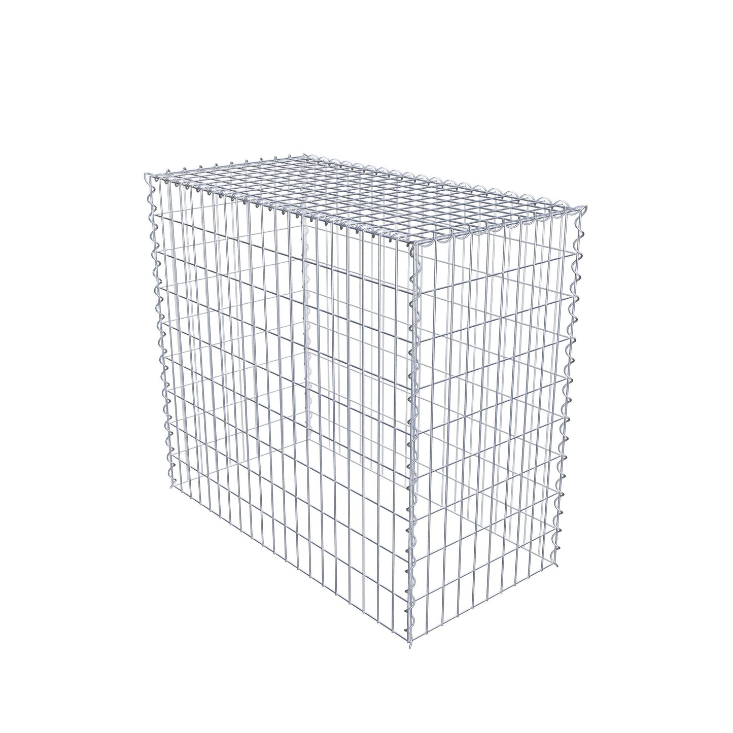 Gavión complementario tipo 3 100 cm x 90 cm x 50 cm (L x A x P), malla 5 cm x 10 cm, espiral
