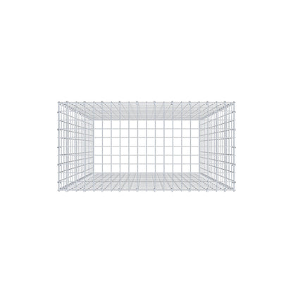 Pile aggiuntivo tipo 3 200 cm x 100 cm x 50 cm (L x H x P), maglia 5 cm x 10 cm, anello a C