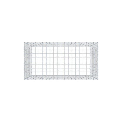 Anbaugabione Typ 3 100 cm x 80 cm x 50 cm (L x H x T), Maschenweite 5 cm x 10 cm, C-Ring