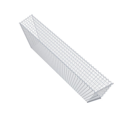 Grown-on gabion type 3 200 cm x 100 cm x 30 cm (L x H x D), mesh size 5 cm x 5 cm, spiral