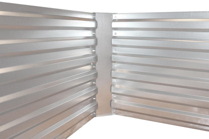 Lecho elevado de chapa galvanizada (184 x 60 x 90 cm)