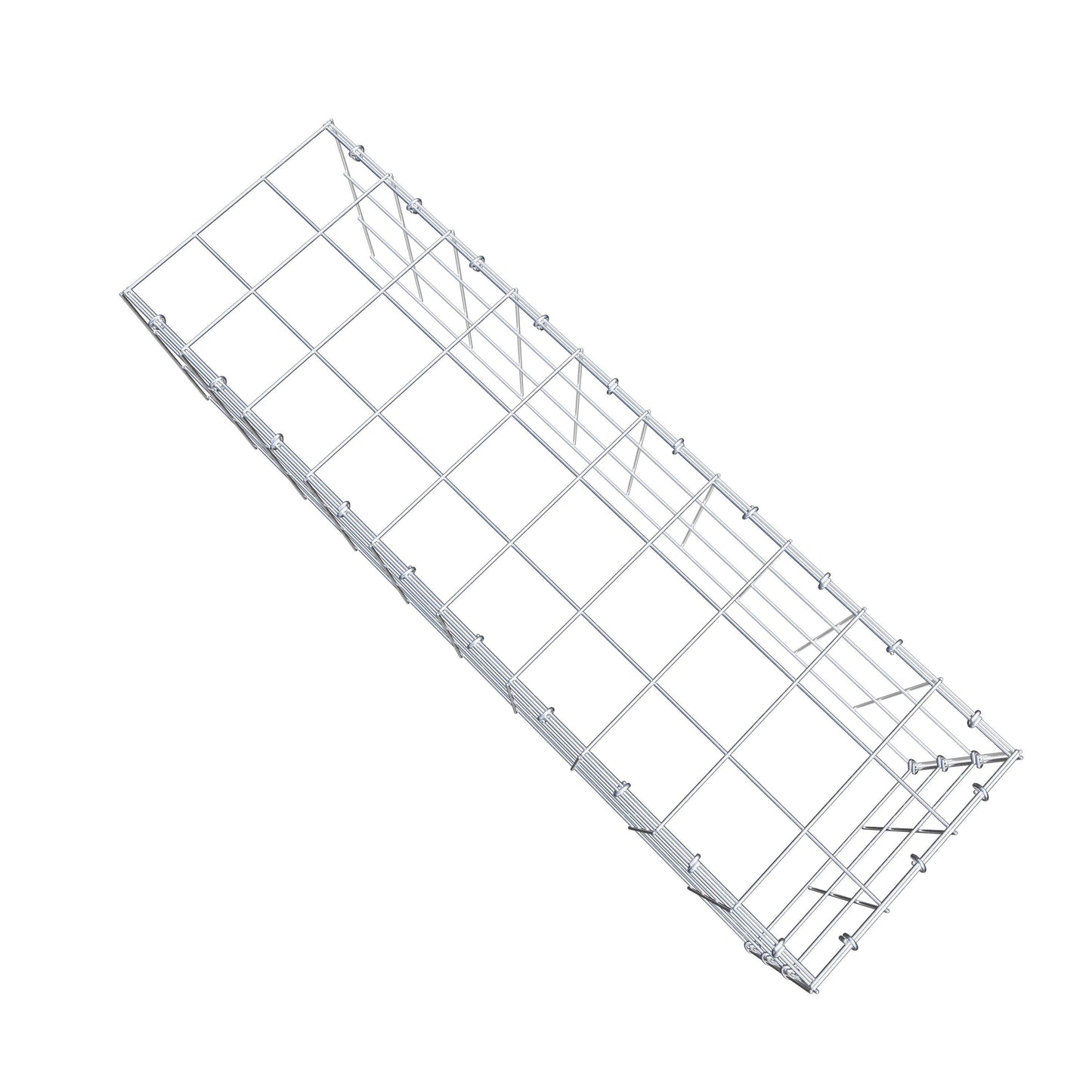Fourche rapportée type 4 100 cm x 30 cm x 30 cm (L x H x P), mailles 10 cm x 10 cm, anneau C