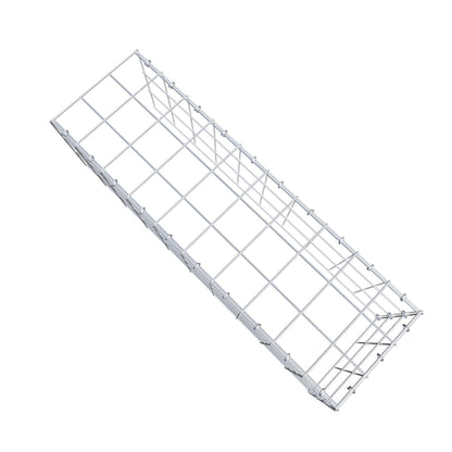 Fourche rapportée type 4 100 cm x 30 cm x 30 cm (L x H x P), mailles 10 cm x 10 cm, anneau C
