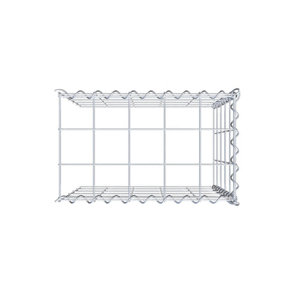Grown-on gabion type 4 50 cm x 50 cm x 30 cm (L x H x D), mesh size 10 cm x 10 cm, spiral
