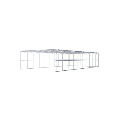 Pile aggiuntivo tipo 4 100 cm x 20 cm x 50 cm (L x H x P), maglia 10 cm x 10 cm, anello a C