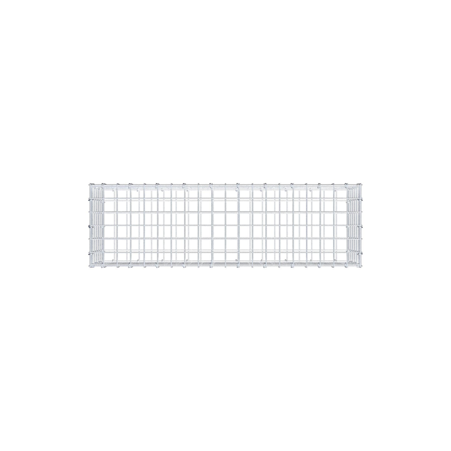 Gabion 100 cm x 30 cm x 30 cm (L x H x D), mesh size 5 cm x 5 cm, C-ring