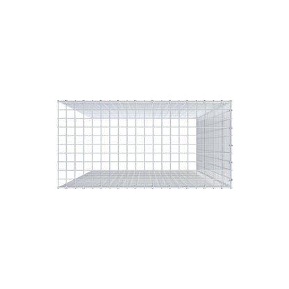 Gavión adicional tipo 4 200 cm x 100 cm x 50 cm (L x A x P), malla 5 cm x 5 cm, anillo en C
