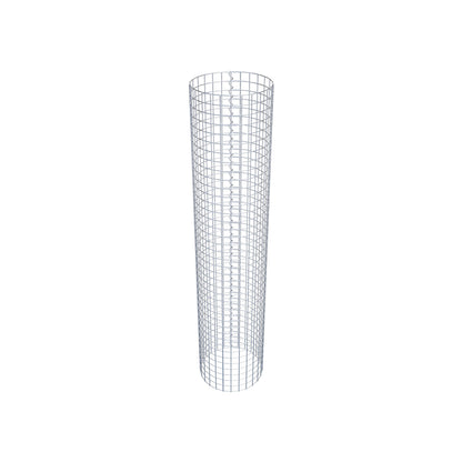 Gabionensäule rund 42 cm Durchmesser, 200 cm Höhe, Maschenweite 5 cm x 5 cm