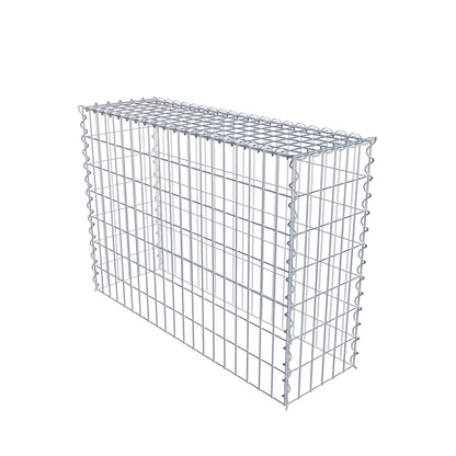 Gabião Tipo 3 100 cm x 70 cm x 30 cm (C x A x P), malhagem 5 cm x 10 cm, espiral