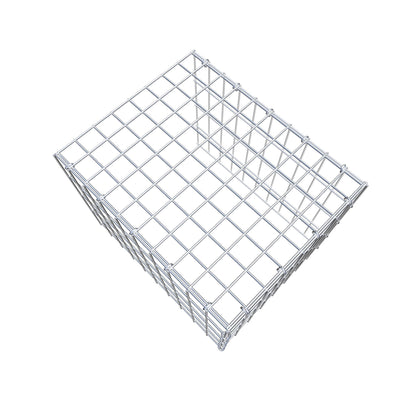 Toegevoegde pool type 4 50 cm x 40 cm x 40 cm (L x H x D), maaswijdte 5 cm x 10 cm, C-ring