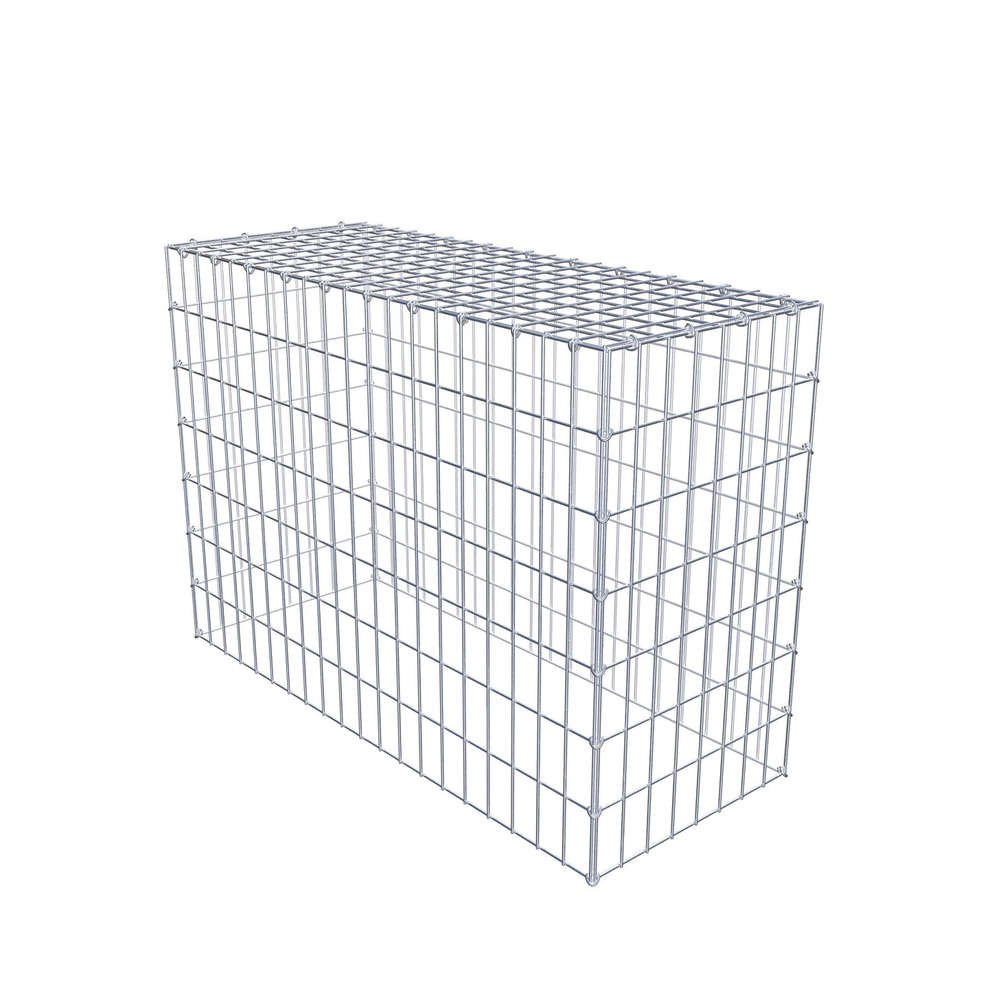 Type 3 oplegkorf 100 cm x 70 cm x 40 cm (L x H x D), maaswijdte 5 cm x 10 cm, C-ring