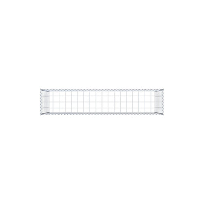 Opvokset gabion type 3 200 cm x 100 cm x 40 cm (L x H x D), maskestørrelse 10 cm x 10 cm, spiral