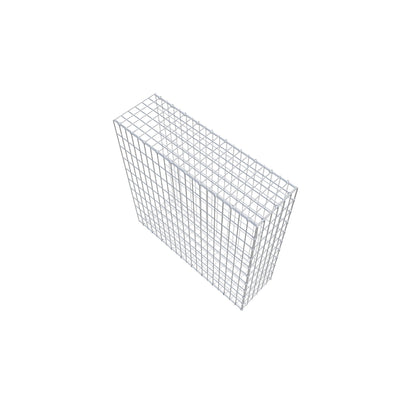 Gabbione aggiuntivo tipo 2 100 cm x 100 cm x 30 cm, maglia 5 cm x 10 cm, anello a C