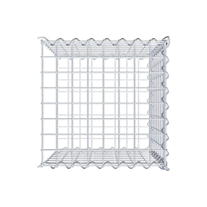Gavión complementario tipo 2 40 cm x 40 cm x 40 cm (L x A x P), malla 5 cm x 5 cm, espiral