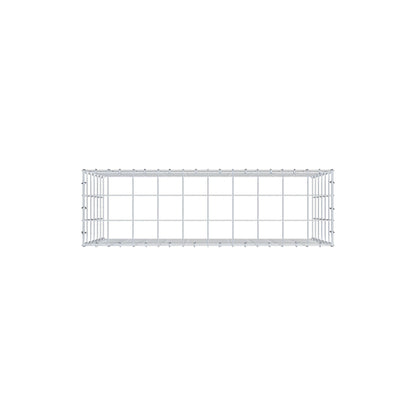 Gavión complementario de tipo 3 100 cm x 60 cm x 30 cm (L x A x P), malla 10 cm x 10 cm, anillo en C