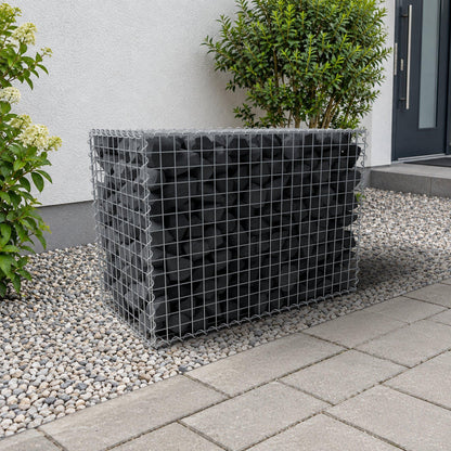 Gabion 100 cm x 70 cm x 50 cm (L x H x D), mesh size 5 cm x 5 cm, spiral