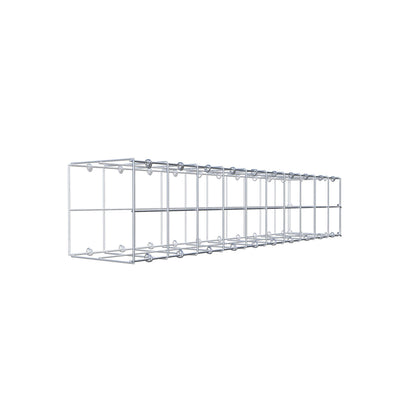 Anbaugabione Typ 2 100 cm x 20 cm x 20 cm (L x H x T), Maschenweite 10 cm x 10 cm, C-Ring