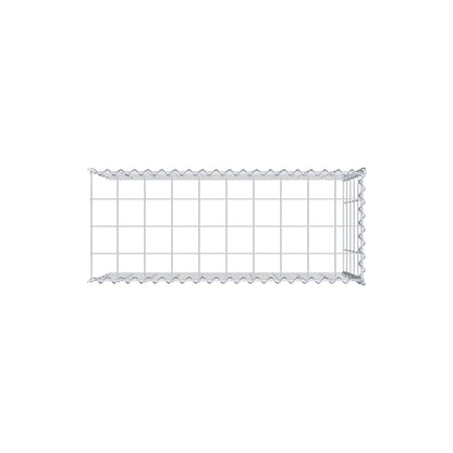 Gabião tipo 4 100 cm x 50 cm x 40 cm (C x A x P), malhagem 10 cm x 10 cm, espiral