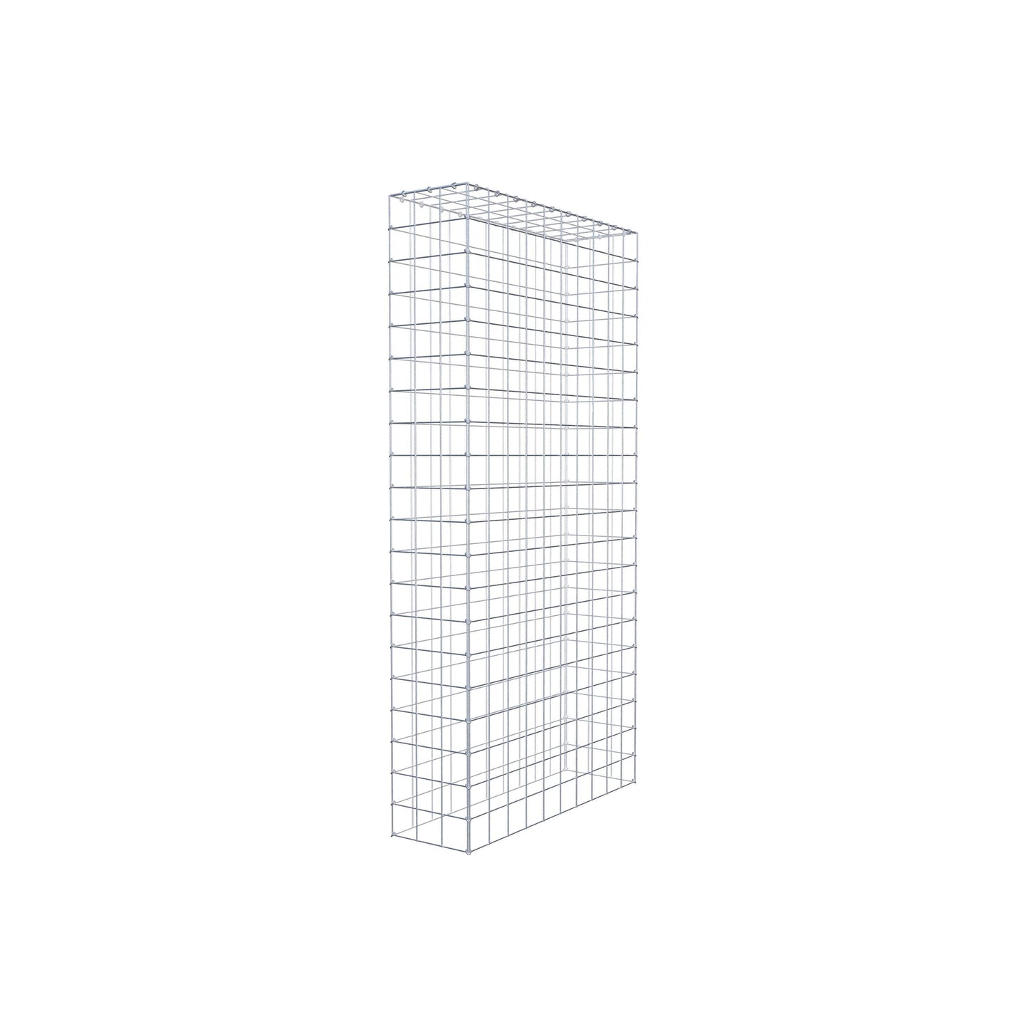 Fourche rapportée type 3 200 cm x 100 cm x 30 cm (L x H x P), mailles 10 cm x 10 cm, anneau en C
