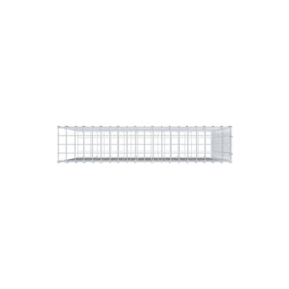 Anbaugabione Typ 2 100 cm x 90 cm x 20 cm (L x H x T), Maschenweite 5 cm x 5 cm, C-Ring