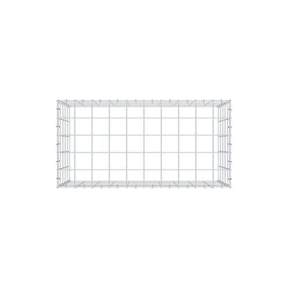 Gabião Tipo 3 100 cm x 50 cm x 50 cm (C x A x P), malhagem 10 cm x 10 cm, anel C
