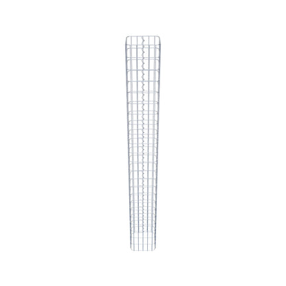 Gabionensäule eckig 27 cm x 27 cm, 230 cm Höhe, MW 5 cm x 10 cm