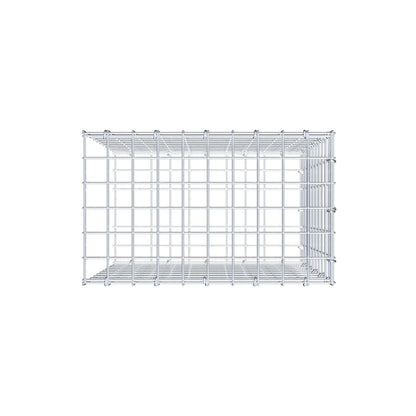Gabião tipo 2 50 cm x 50 cm x 30 cm (C x A x P), malhagem 5 cm x 5 cm, anel C