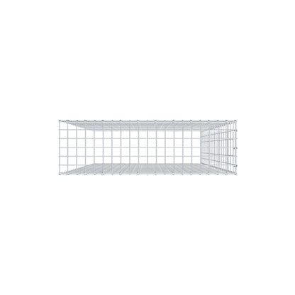 Gabião Tipo 4 200 cm x 100 cm x 30 cm (C x A x P), malhagem 5 cm x 10 cm, anel C