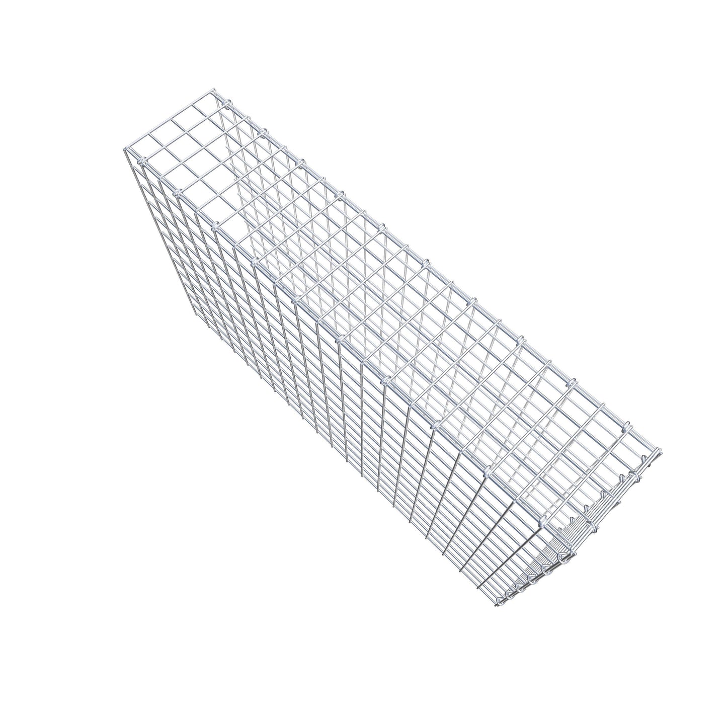 Fourche rapportée type 4 100 cm x 60 cm x 20 cm (L x H x P), mailles 5 cm x 5 cm, anneau C