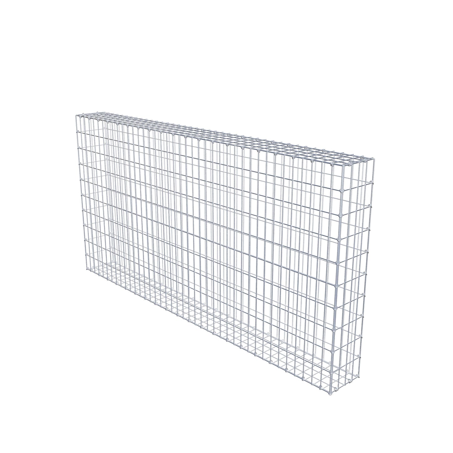 Gabione 200 cm x 100 cm x 20 cm (L x H x T), Maschenweite 5 cm x 10 cm, C-Ring