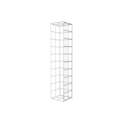 Anbaugabione Typ 2 100 cm x 20 cm x 20 cm (L x H x T), Maschenweite 10 cm x 10 cm, C-Ring