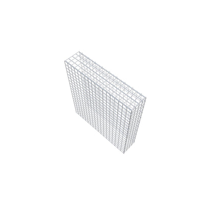 Mounted gabion type 4 100 cm x 90 cm x 20 cm (L x H x D), mesh size 5 cm x 5 cm, C-ring