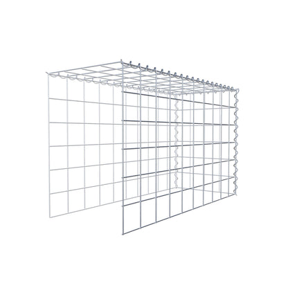 Gavión complementario tipo 4 100 cm x 60 cm x 40 cm (L x A x P), malla 10 cm x 10 cm, espiral