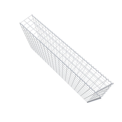 Gavión adicional tipo 4 200 cm x 100 cm x 30 cm (L x A x P), malla 10 cm x 10 cm, en espiral