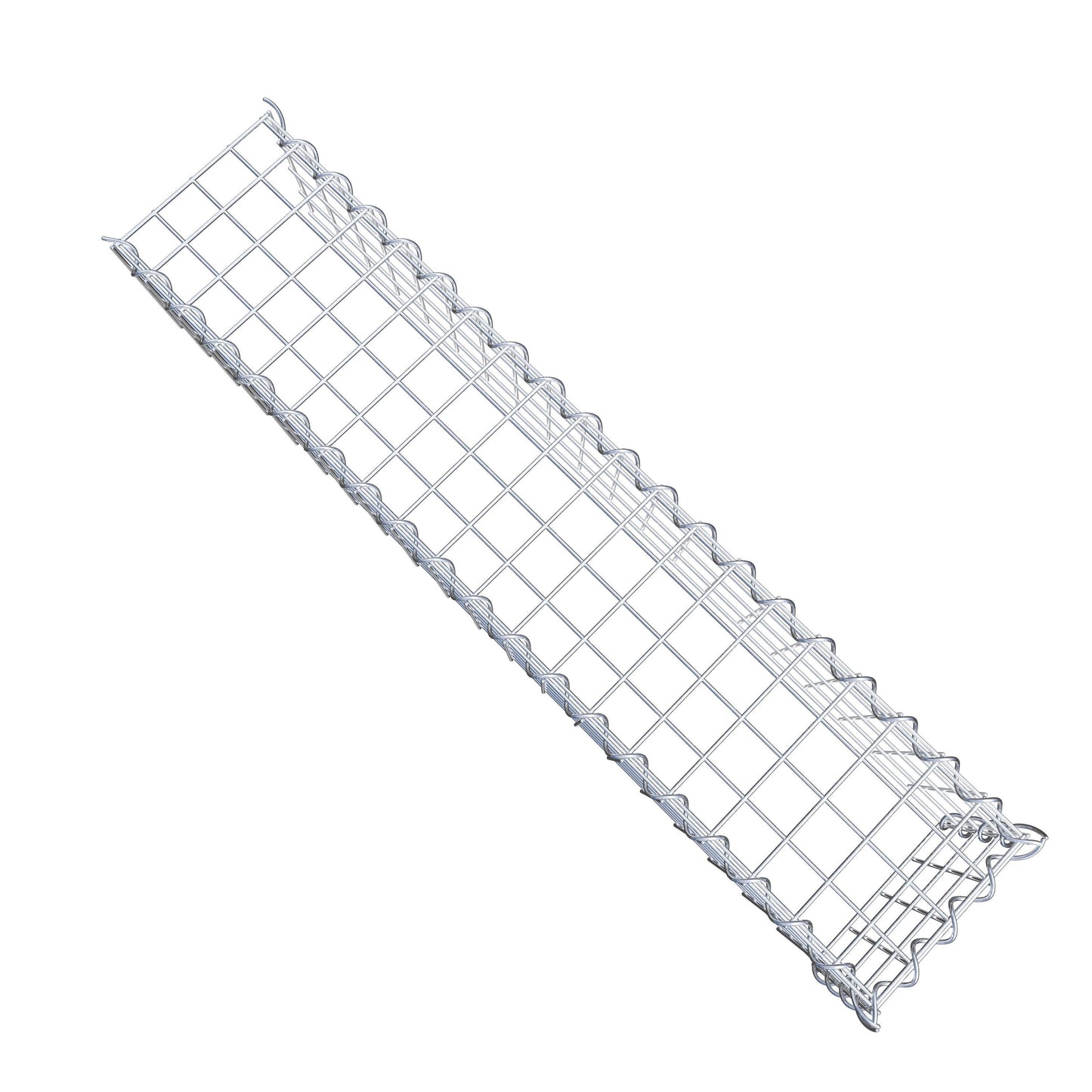 Extra gabion typ 4 100 cm x 20 cm x 20 cm (L x H x D), maskstorlek 5 cm x 5 cm, spiral