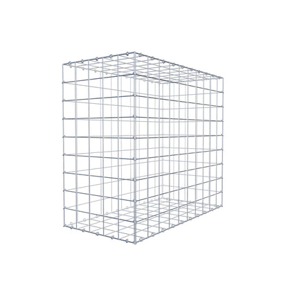 Gabião 100 cm x 90 cm x 50 cm (C x A x P), malhagem 10 cm x 10 cm, anel C