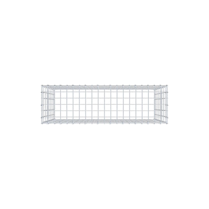 Gabbione aggiuntivo di tipo 3 100 cm x 80 cm x 30 cm (L x H x P), maglia 5 cm x 10 cm, anello a C